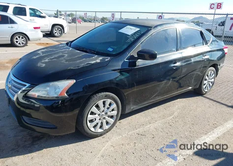 2015 Nissan Sentra S from USA, damaged, VIN 3N1AB7AP8FY332093